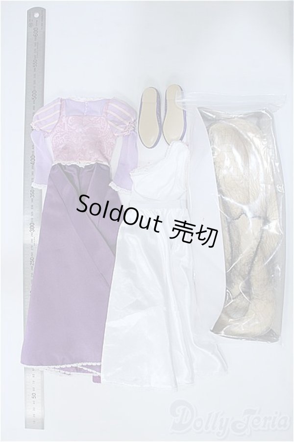 画像2: SDGr/OF:VOLKS製ラプンツェルデフォルト衣装&ウィッグ/1/3　60ｃｍ　BJD　MJD　衣装　ドール用 A-25-03-12-433-KD-ZA (2)