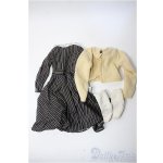 画像: SD/OF ストライプワンピセット クリーム(ボークス) Y-25-08-20-179-YD-ZY