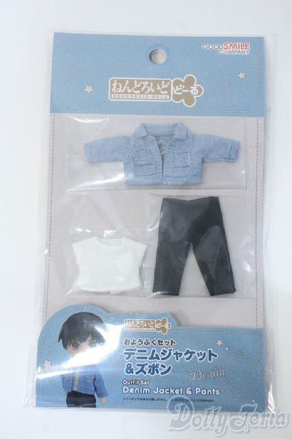 画像1: ねんどろいどどーる/OF: おようふくセット デニムジャケット&ズボン Y-25-04-30-161-TN-ZY (1)