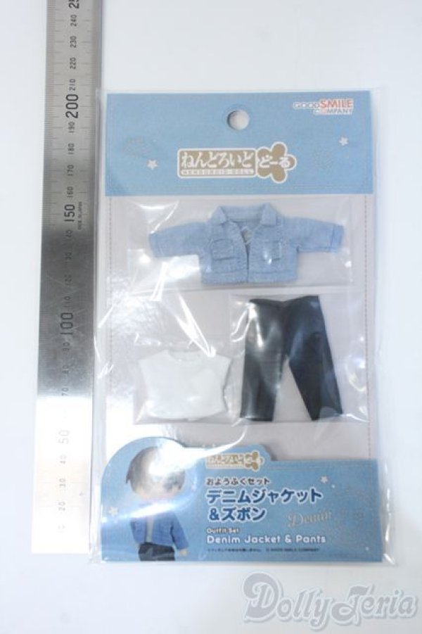 画像2: ねんどろいどどーる/OF: おようふくセット デニムジャケット&ズボン Y-25-04-30-161-TN-ZY (2)