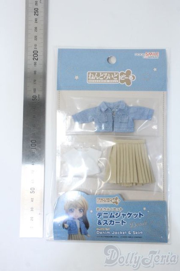画像2: ねんどろいどどーる/OF: おようふくセット デニムジャケット&スカート Y-25-04-30-162-TN-ZY (2)