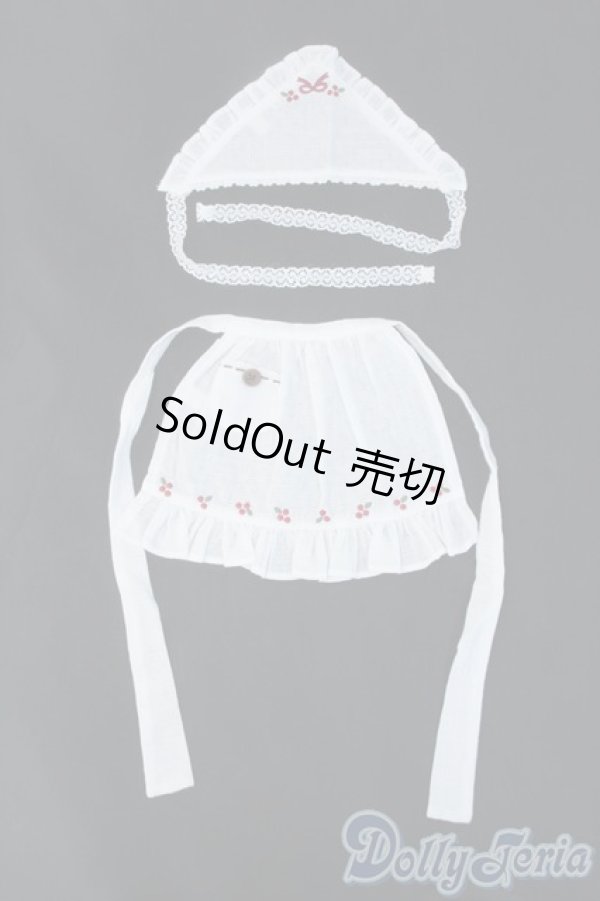 画像1: SDM＆MSD/OF:刺繍入りエプロン&バブーシュカセット Y-25-05-14-260-YD-ZY (1)