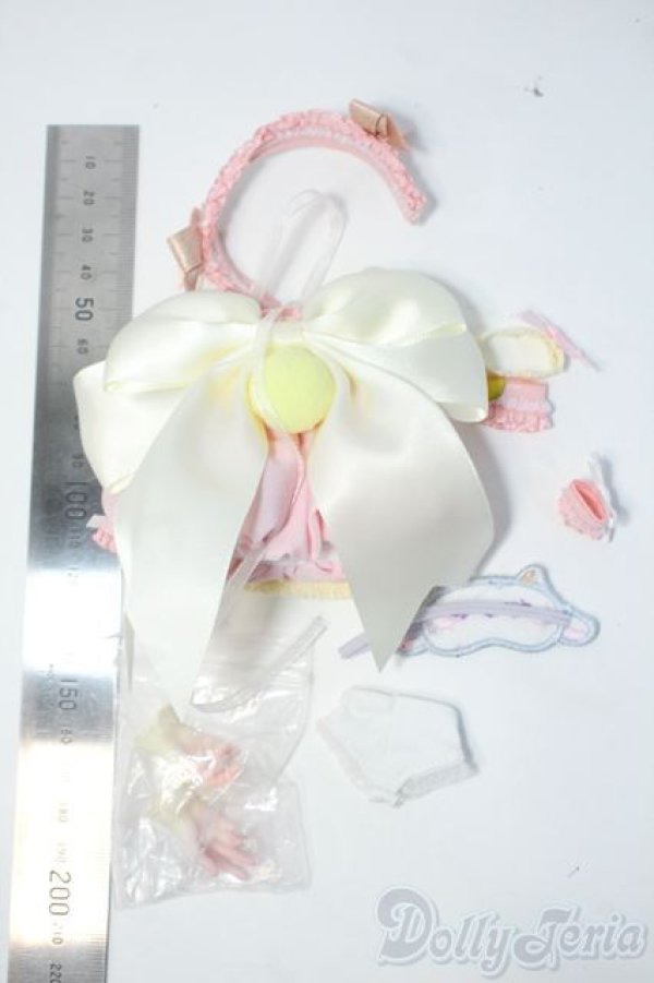 画像2: UFdoll/OF:ドリンクシリーズ チーズイチゴ衣装 Y-25-05-28-035-YD-ZY (2)