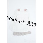 画像: MSD/OF:ミルキーホワイトニットワンピ Y-25-06-25-038-YD-ZY