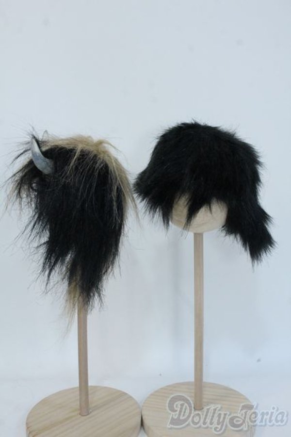 画像2: 9-10inch/ウィッグ Y-25-07-09-126-YD-ZY (2)