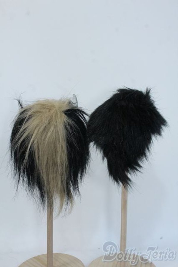 画像3: 9-10inch/ウィッグ Y-25-07-09-126-YD-ZY (3)