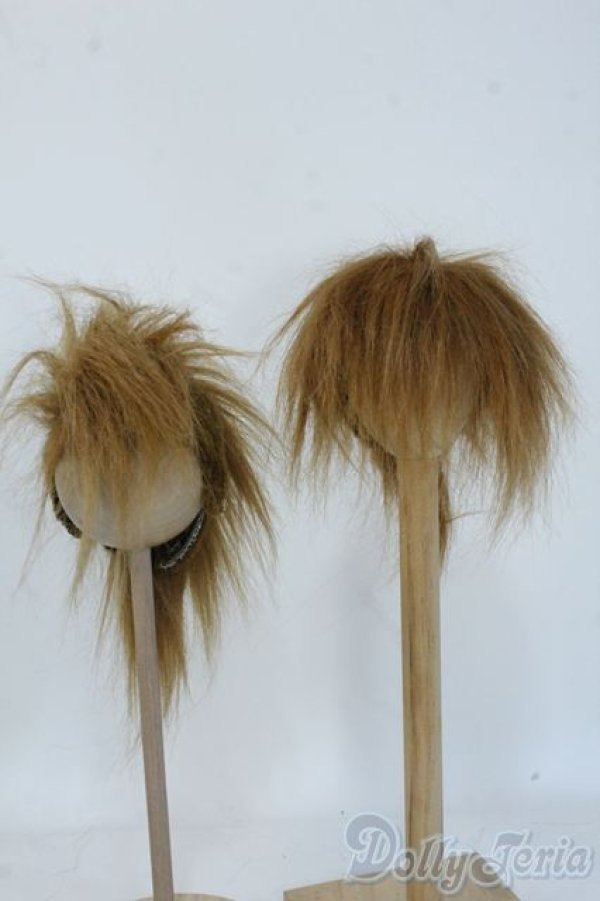 画像1: 9-10inch/ウィッグ Y-25-07-09-131-YD-ZY (1)