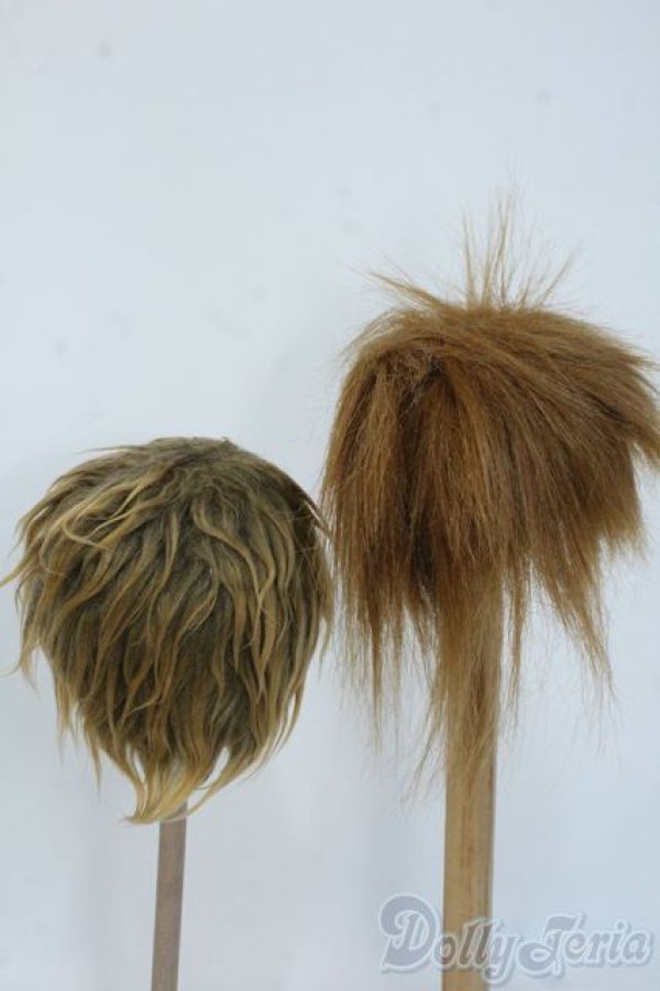 画像2: 9-10inch/ウィッグ Y-25-07-09-133-YD-ZY (2)