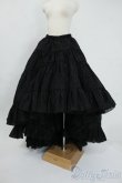 画像1: SD/OF:リバーシブル・プリンセスぽんぽんパニエ（黒・レース） Y-26-01-14-093-YD-ZY (1)