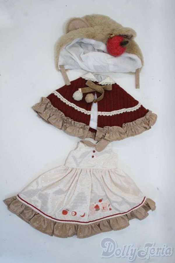 画像1: MDD/OF:木茶動物園様製　リンゴベアー Y-25-07-16-197-YD-ZY (1)