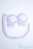 画像1: DD/OF:Decoration Box様製 肉球ミトン＆しっぽ セット Y-25-07-30-117-YD-ZY (1)