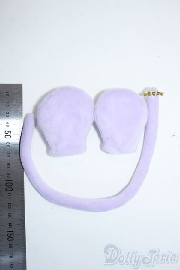 画像2: DD/OF:Decoration Box様製 肉球ミトン＆しっぽ セット Y-25-07-30-117-YD-ZY (2)