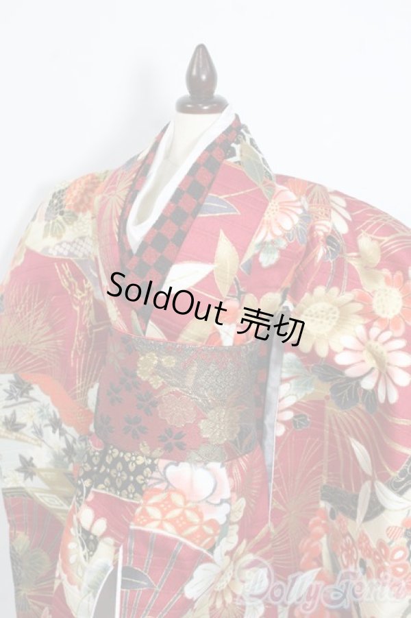 画像3: MSD/OF:着物セット:緋色の月蝕製 Y-25-08-13-173-YD-ZY (3)