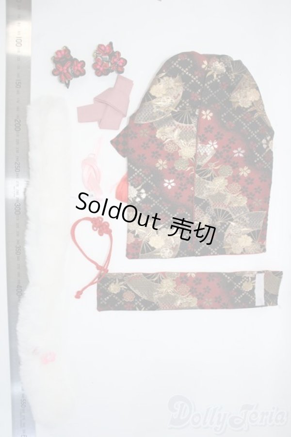 画像7: MSD/OF:着物セット:緋色の月蝕製 Y-25-08-13-173-YD-ZY (7)