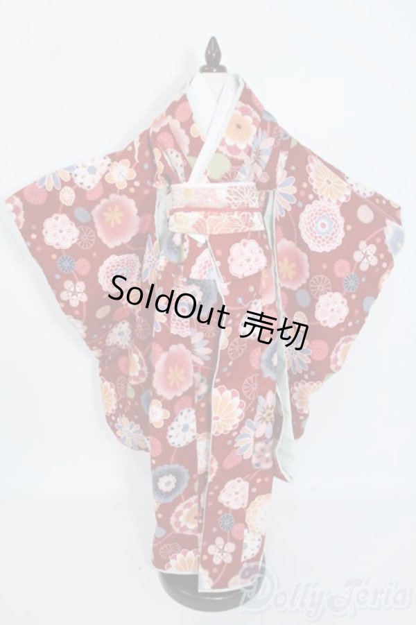 画像1: azone/50着物set〜牡丹しぐれ〜 Y-25-08-13-199-YD-ZY (1)