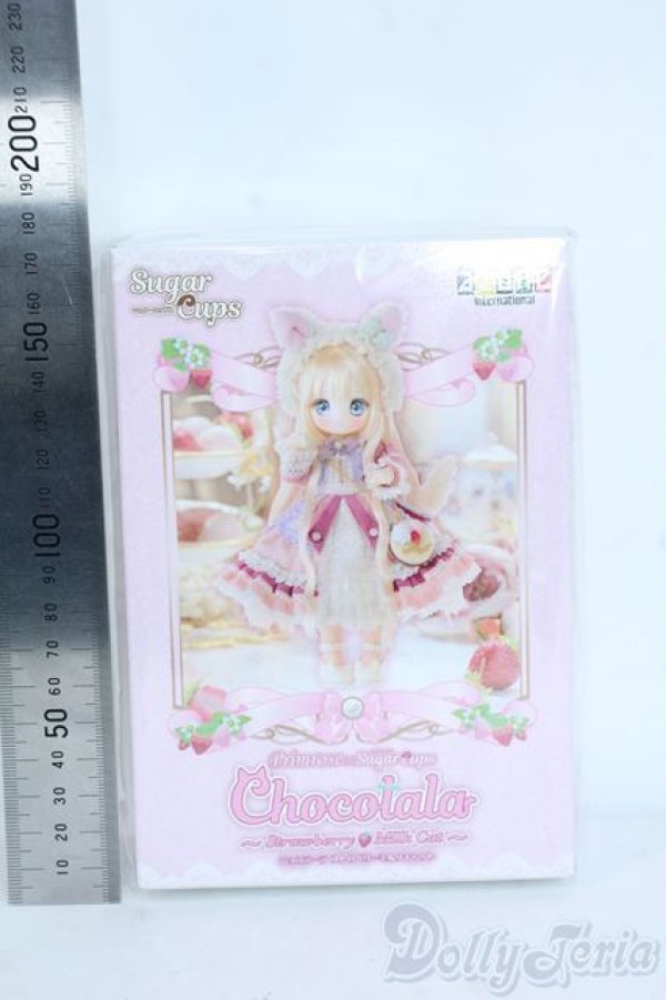 画像3: azone/Primrose × SugarCups／ ショコラーラ 〜Strawberry Milk Cat〜 Y-25-09-03-185-YD-ZY (3)