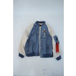 画像: SD17BOY/OF:チャーム付き刺繍スカジャン Melody.C様製 Y-25-09-17-144-YD-ZY