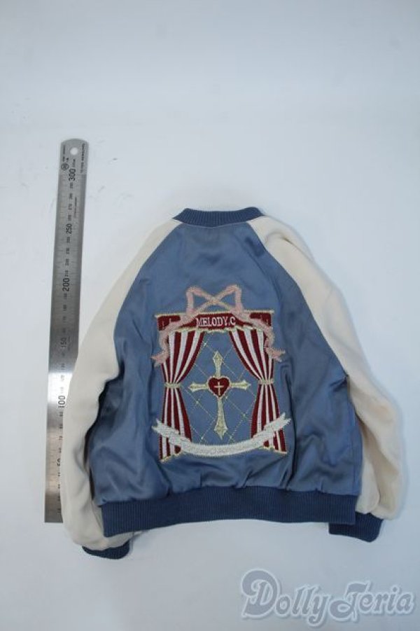 画像2: SD17BOY/OF:チャーム付き刺繍スカジャン Melody.C様製 Y-25-09-17-144-YD-ZY (2)