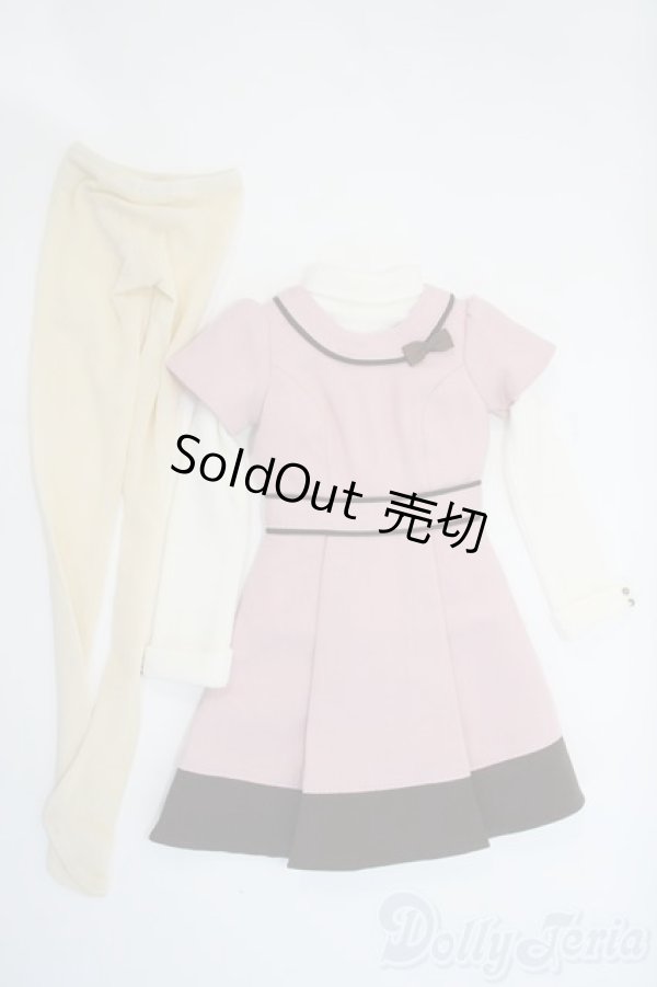 画像1: SD＆DD/OF：フェミニンリボンワンピースセット Y-25-09-24-281-YD-ZY (1)