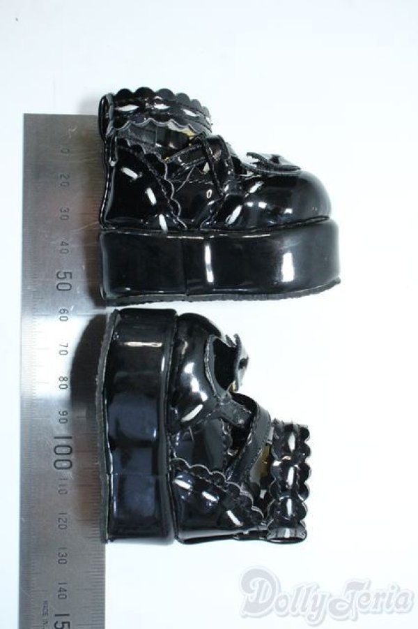 画像3: MDD/OF エナメルストラップ厚底シューズ(あーすりっと工房様Earthlit Moon) Y-25-10-15-011-YD-ZY (3)