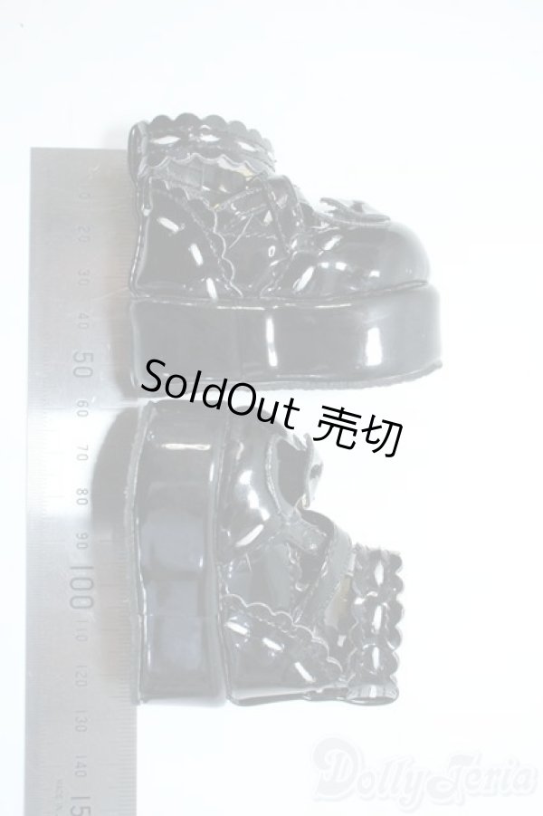 画像3: MDD/OF エナメルストラップ厚底シューズ(あーすりっと工房様Earthlit Moon) Y-25-10-15-011-YD-ZY (3)