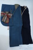画像1: SD17BOY/OF:着物セット Y-25-10-15-164-YD-ZY (1)