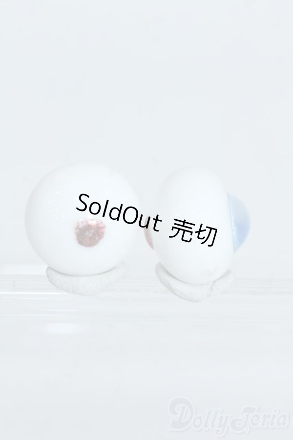 画像2: 16mmグラスアイ/硝子屋Rosa様製 Y-25-10-15-079-YD-ZY (2)