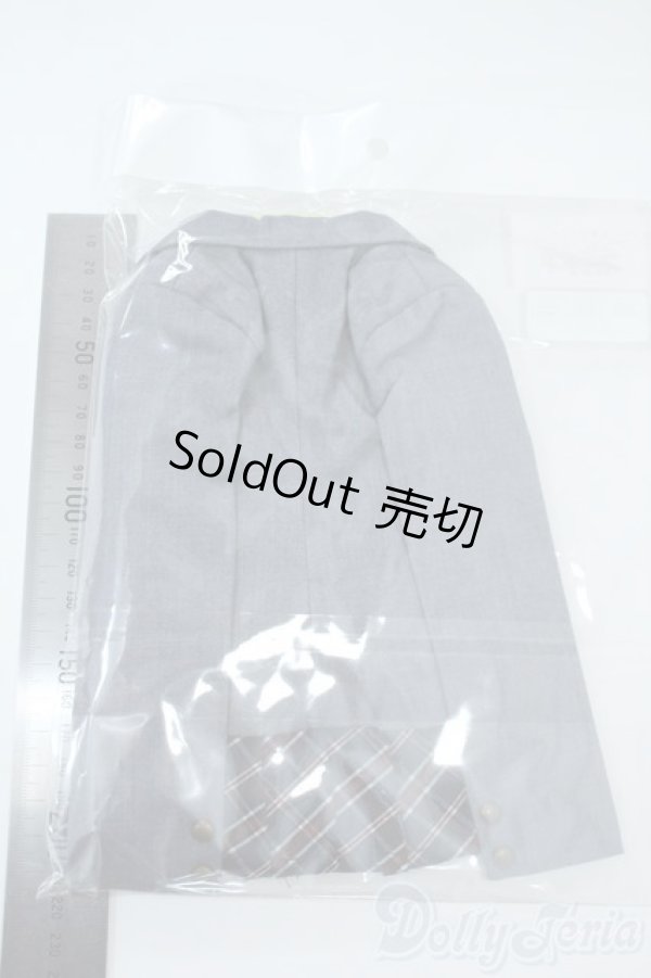 画像2: DD/OF：ブレザー制服セット(グレー)  Y-25-11-05-042-TN-ZY (2)