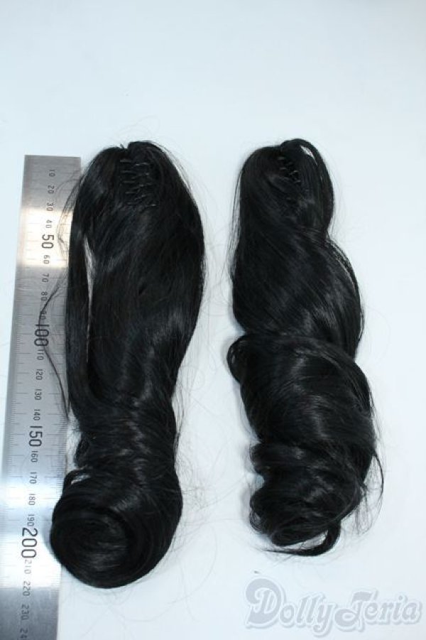 画像2: 8-9inch/ツインテールバンスクリップ(25cm) Y-25-11-19-022-YD-ZY (2)