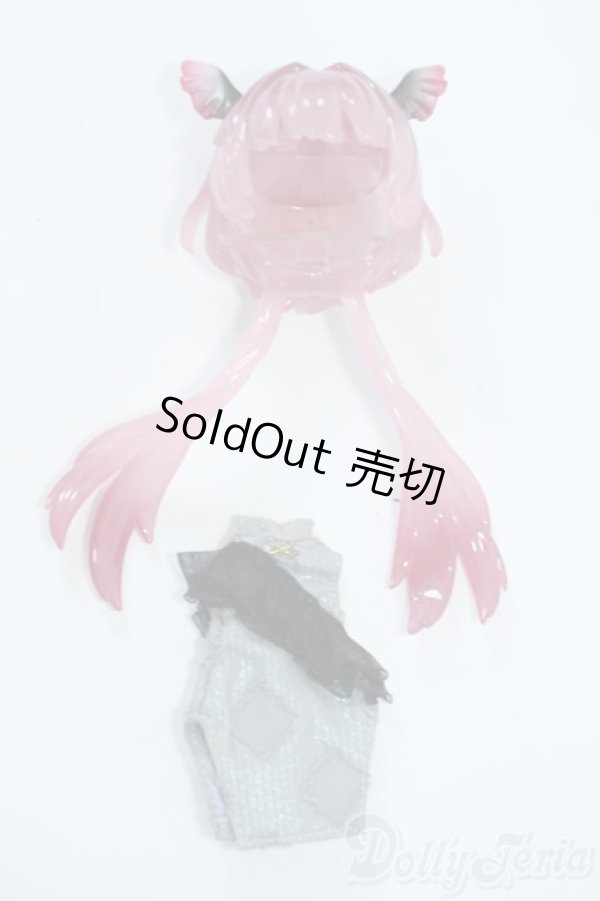 画像1: ADOU(アドゥー)＆ALU(アリュー)：龍と出会い夢　赤兎　ヘアパーツ＆衣装 Y-25-11-05-158-TN-ZY (1)