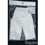 画像: DD/OF:002　タックワイドジーンズ（白）・DD　ブイジーンズ Y-25-11-12-061-YD-ZY