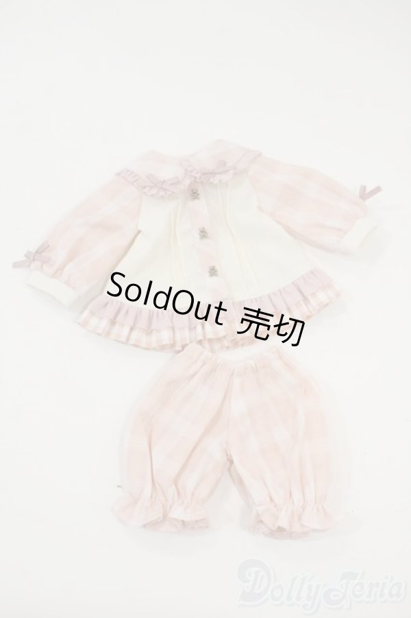 画像1: 幼SD/OF くま耳いちごみるくコーデ・ちび Y-25-12-03-068-YD-ZY (1)