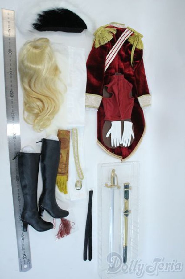 画像3: sd16女の子/of：オスカル・フランソワ・ド・ジャルジェ 近衛連隊長Ver. 衣装 Y-25-11-26-193-YD-ZY (3)
