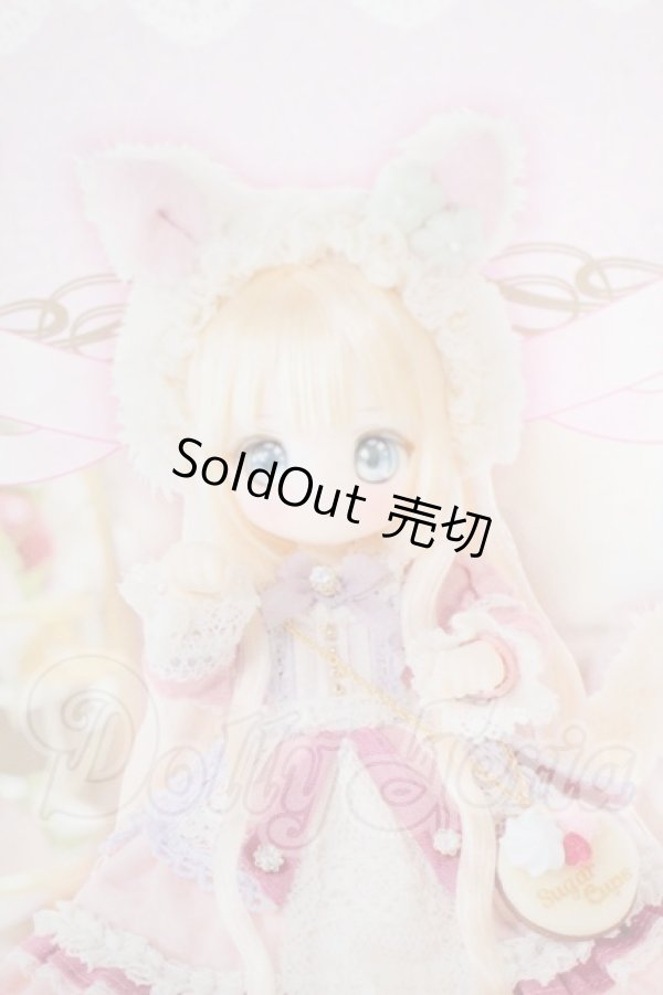 画像1: azone/Primrose × SugarCups／ ショコラーラ ?Strawberry Milk Cat? Y-26-04-15-001-WT-ZY (1)