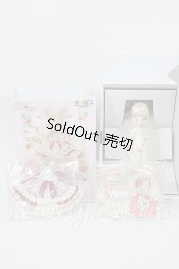 画像4: azone/Primrose × SugarCups／ ショコラーラ ?Strawberry Milk Cat? Y-26-04-15-001-WT-ZY (4)