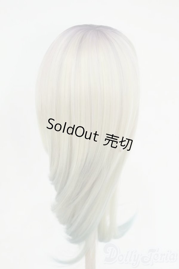 画像2: 8-9inch/DollGa製 ウィッグ Y-25-12-03-036-YD-ZY (2)