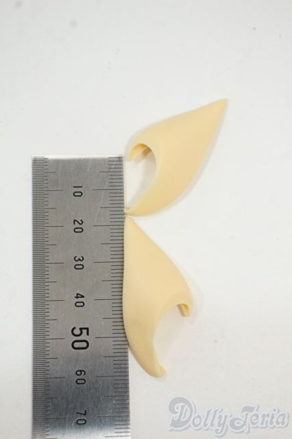 画像2: 1/4〜1/3サイズ/エルフ耳パーツ Y-25-12-10-101-YD-ZY (2)