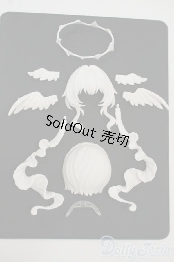 画像1: ルナに捧ぐ 未塗装　ヘアパーツ Y-25-12-10-161-YD-ZY (1)