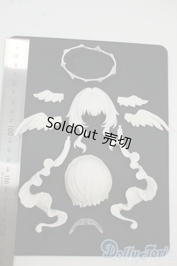 画像2: ルナに捧ぐ 未塗装　ヘアパーツ Y-25-12-10-161-YD-ZY (2)