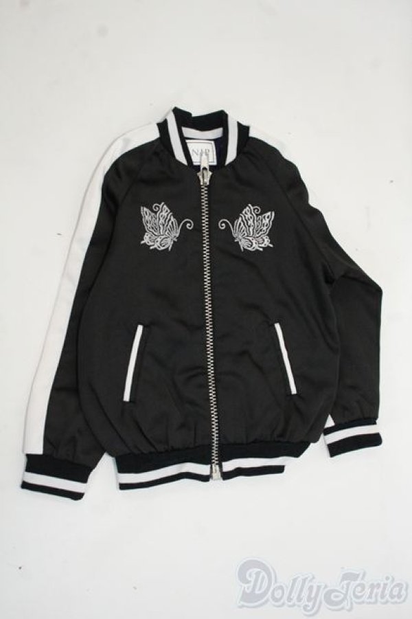 画像1: SD13/OF エンブロイダリースカジャン(萩と蝶) Y-25-12-17-122-YD-ZY (1)