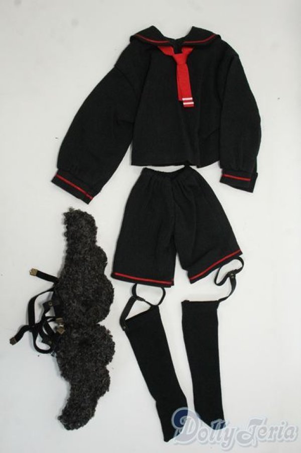 画像1: MDD/OF:もあこりんぐ様製 羽根付きセーラーセット Y-25-12-17-156-YD-ZY (1)