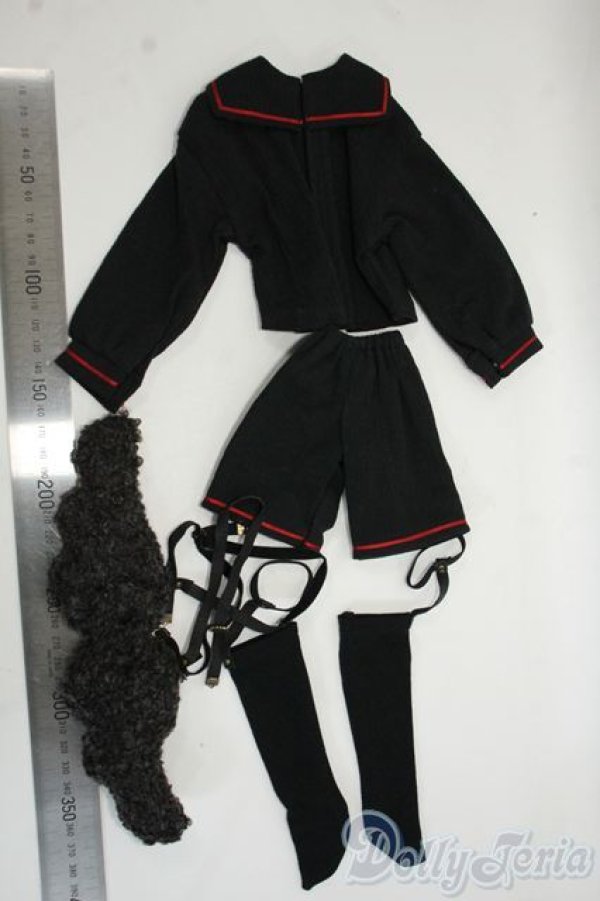 画像2: MDD/OF:もあこりんぐ様製 羽根付きセーラーセット Y-25-12-17-156-YD-ZY (2)