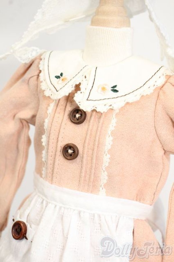 画像2: SDM＆MSD/OF:ワンピース　お針子さんセット（ピンクベージュ）・ミニ Y-25-12-24-068-YD-ZY (2)