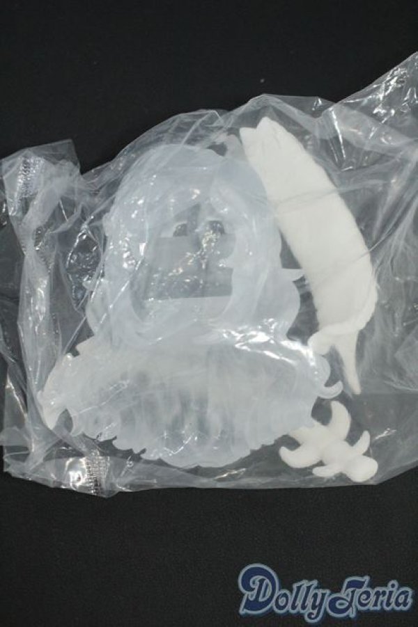 画像1: Ｈappy Engine/ルルリン物語:骸骨の翼 未塗装ヘアパーツ Y-26-01-14-108-NY-ZY (1)