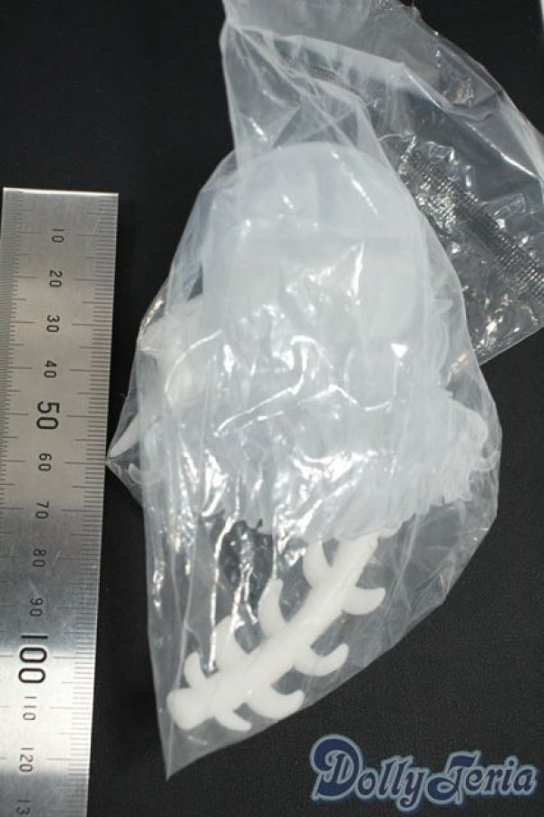 画像2: Ｈappy Engine/ルルリン物語:骸骨の翼 未塗装ヘアパーツ Y-26-01-14-109-NY-ZY (2)