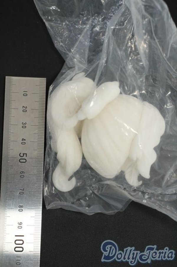 画像2: Ｈappy Engine/ルルリン物語:飛羽蛾 未塗装ヘアパーツ Y-26-01-14-112-YD-ZY (2)