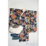 画像: azone/AZO2　振袖セット　濃紺 Y-26-01-07-032-YD-ZY