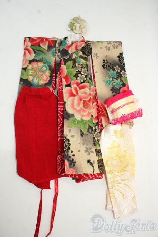 画像1: 1/6(30cm)ドール/OF：着物セット Y-26-01-14-054-YD-ZY (1)