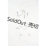 画像: SDM＆MSD/OF:ホワイト x チェックサロペットセット Y-26-01-14-177-YD-ZY