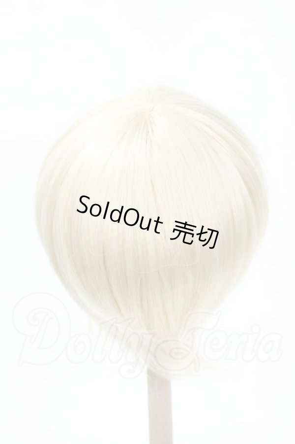 画像2: 8-9inch/ウィッグ Y-26-02-18-157-WT-ZY (2)